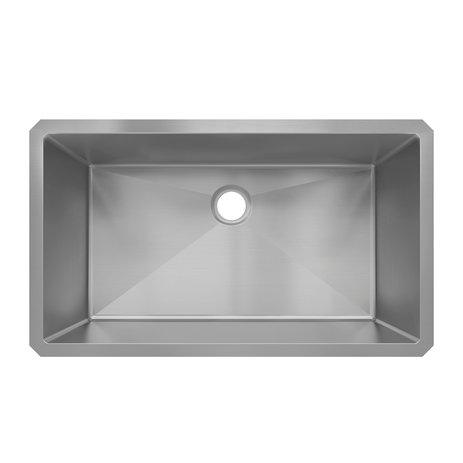 HU3219S-S-16G 32" Undermount 16 Gauge Single Bowl 304 Stainless Steel Kitchen Sink…