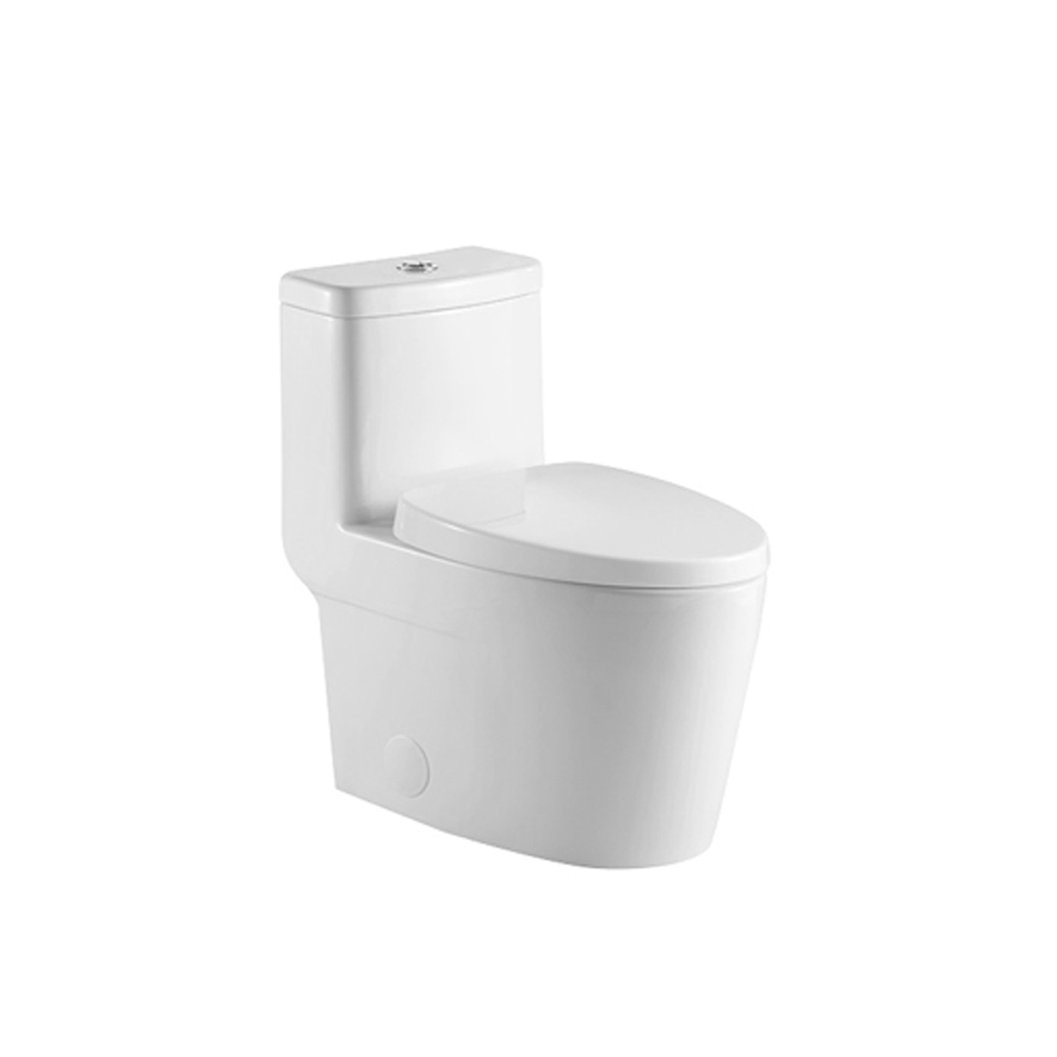 Duko A262D One-Piece Dual Flush Elongated Toilet