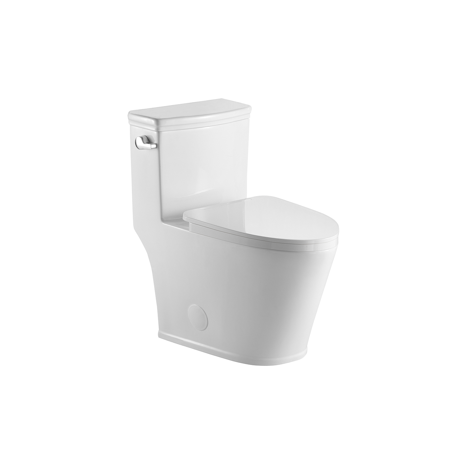 Duko A265S One-Piece Single Flush Elongated Toilet