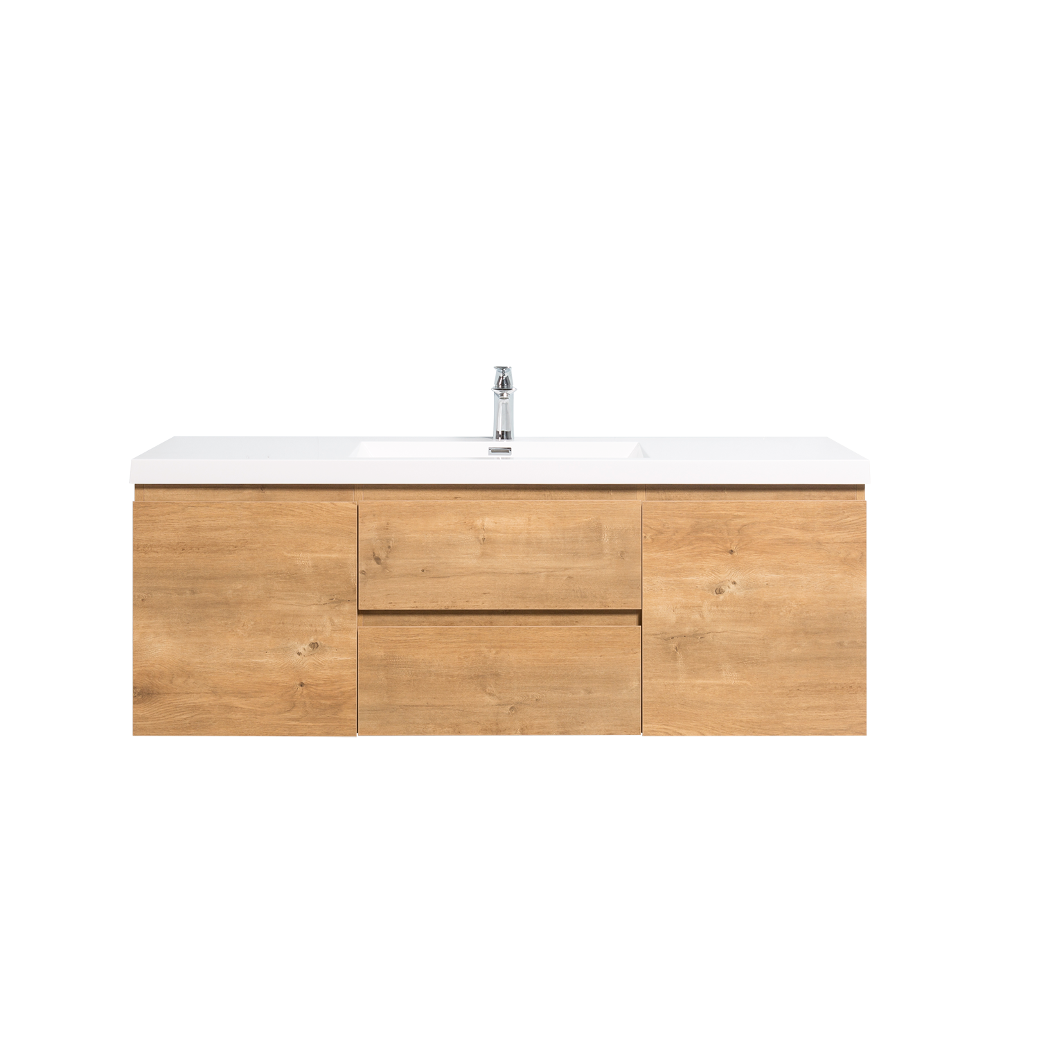 Duko Angela 60 Rectangular Sink Bathroom Vanity Cabinet 