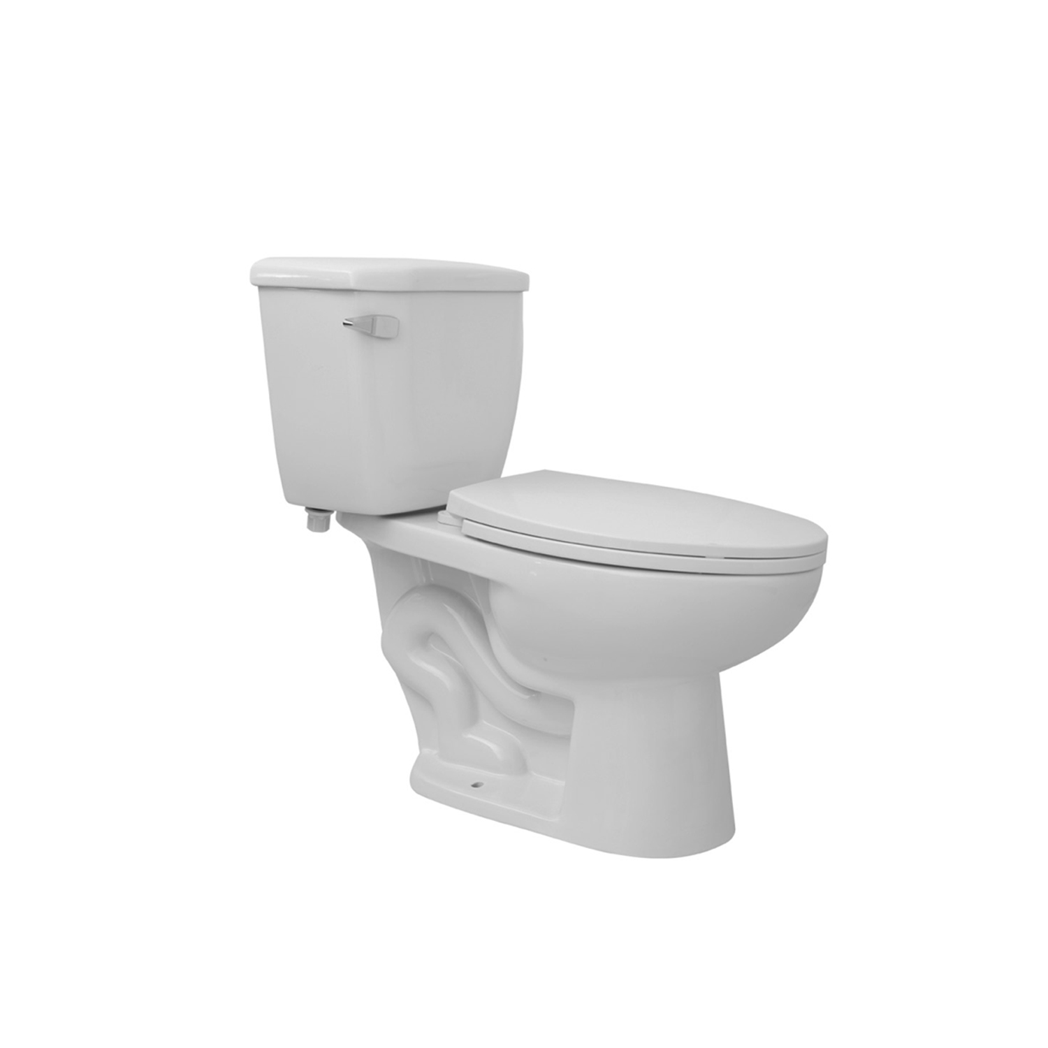 Duko A249L+T49S Two-Piece Single Flush Elongated Toilet