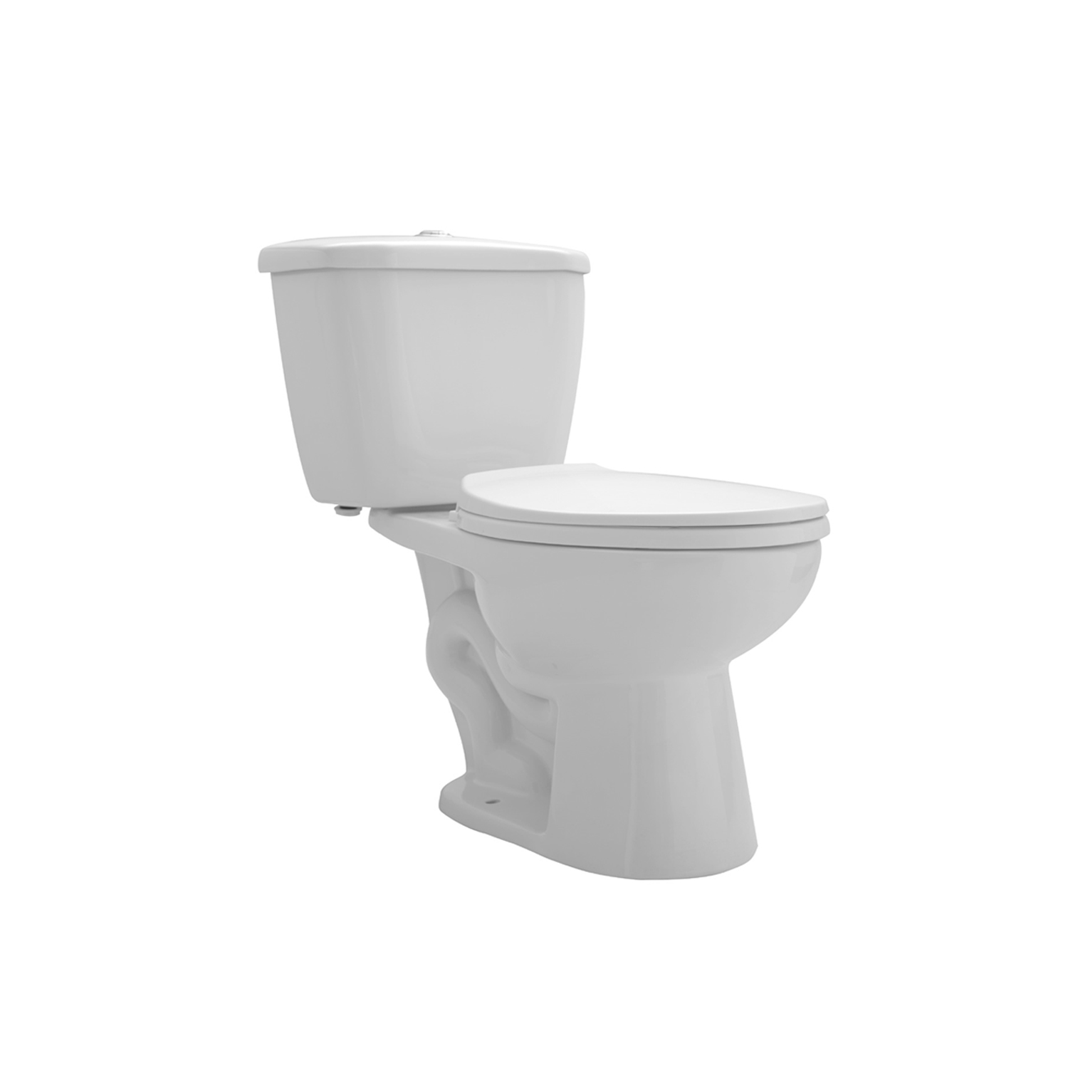 Duko A249L+T49D Two-Piece Dual Flush Elongated Toilet