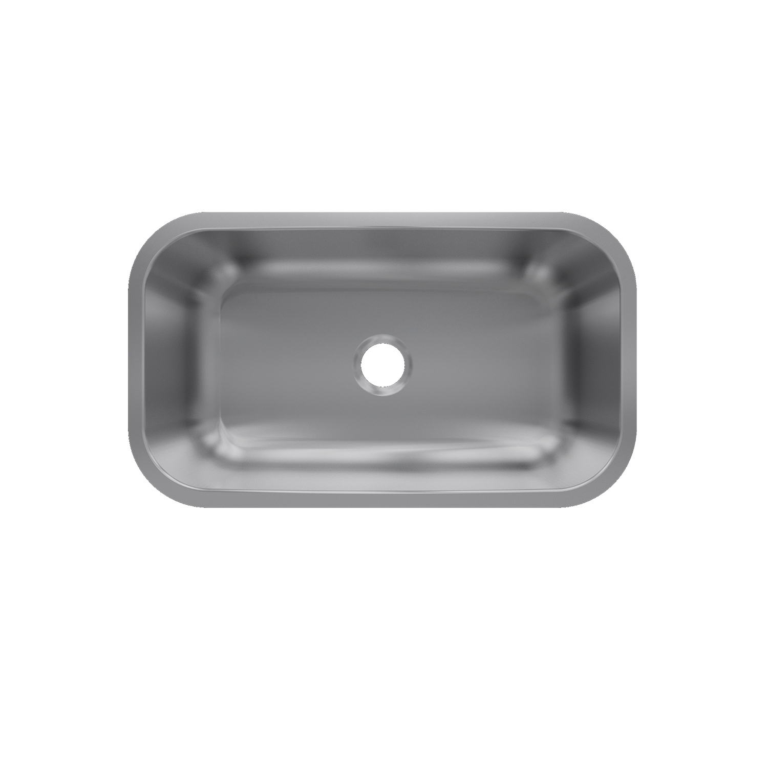 MU3118S Undermount Single Bowl 304 Stainless Steel Kitchen Sink