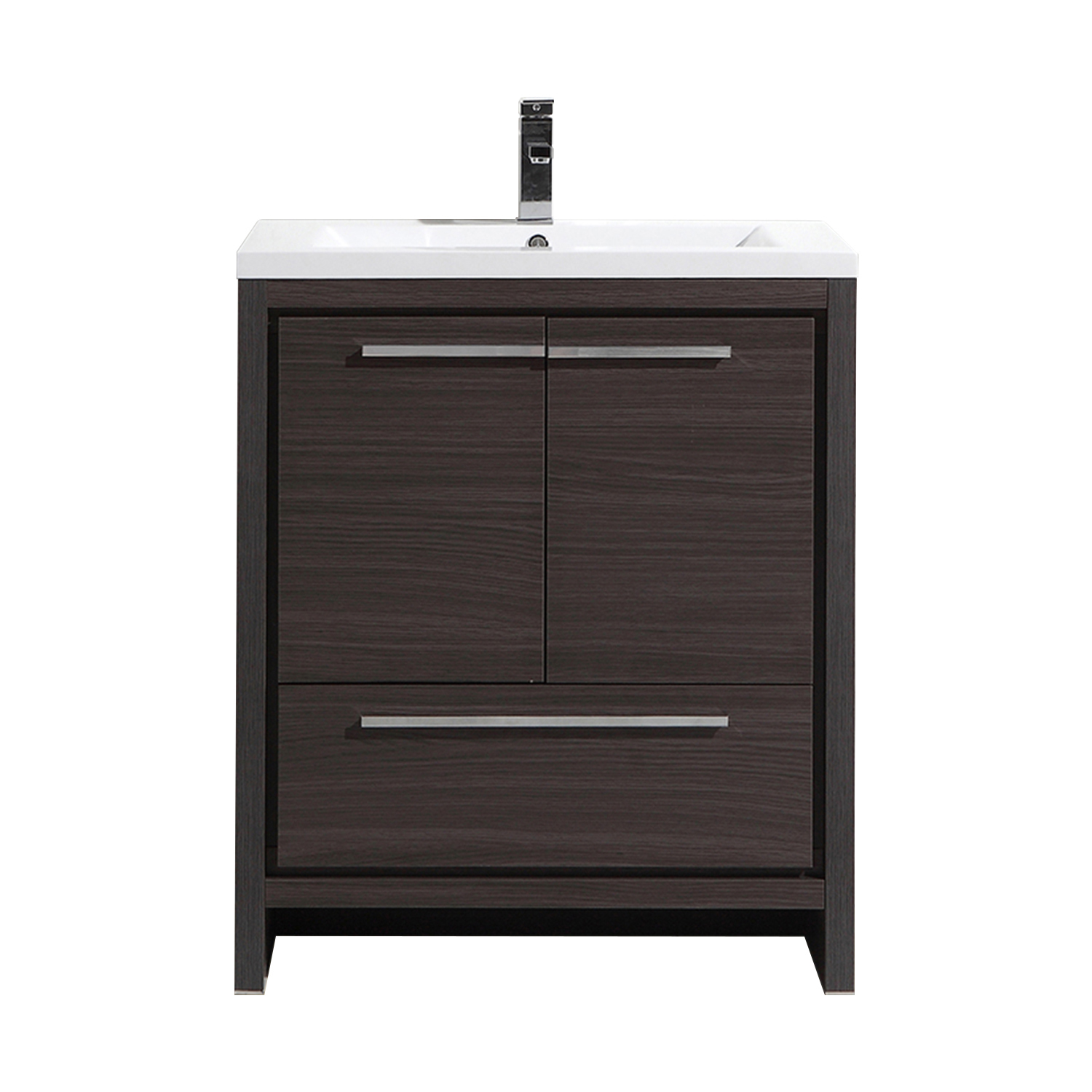 Duko Allier 30 30" Rectangular Sink Bathroom Vanity Cabinet