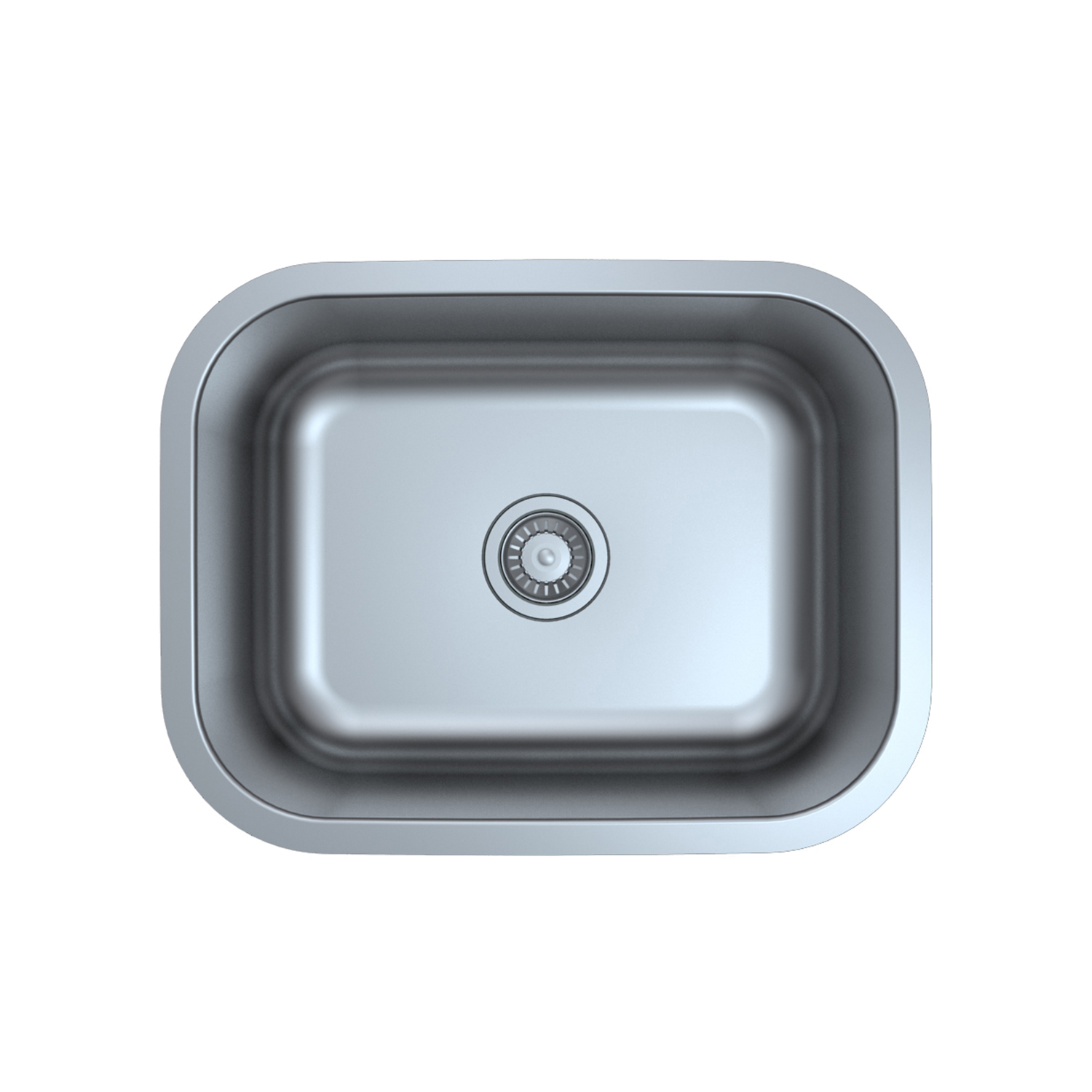 MU2318S Undermount Single Bowl 304 Stainless Steel Kitchen Sink