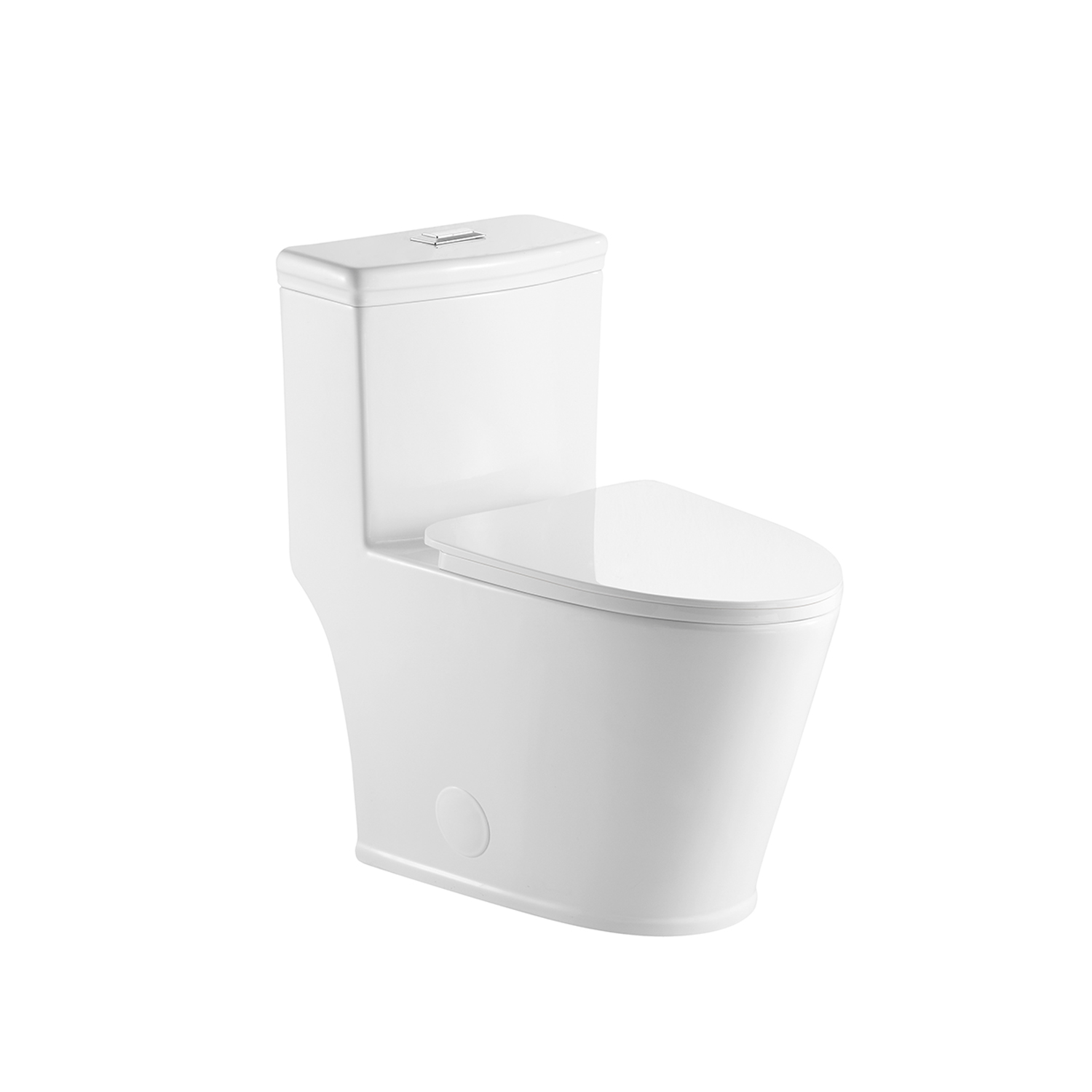 Duko A265D One-Piece Dual Flush Elongated Toilet