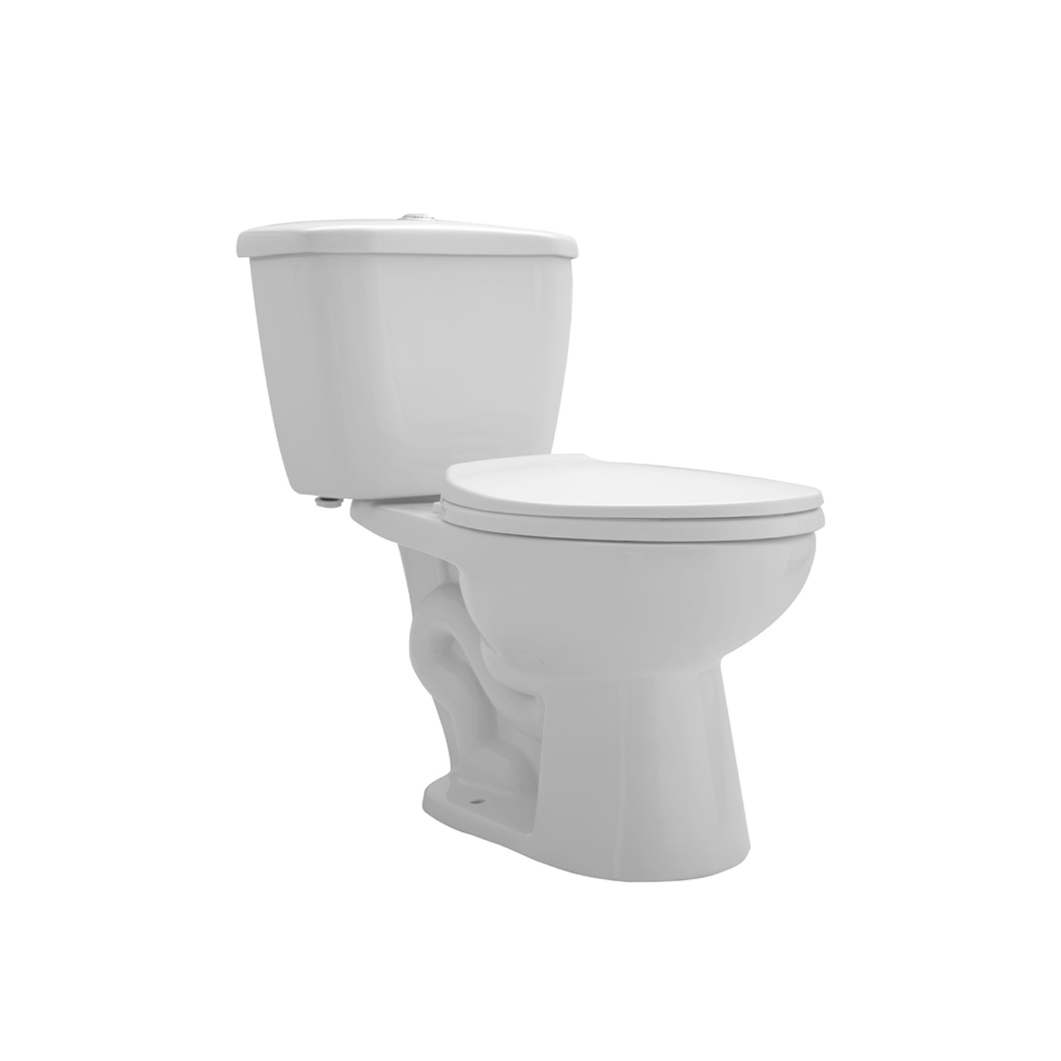 Duko A249R+T49D Two-Piece Dual Flush Round Front