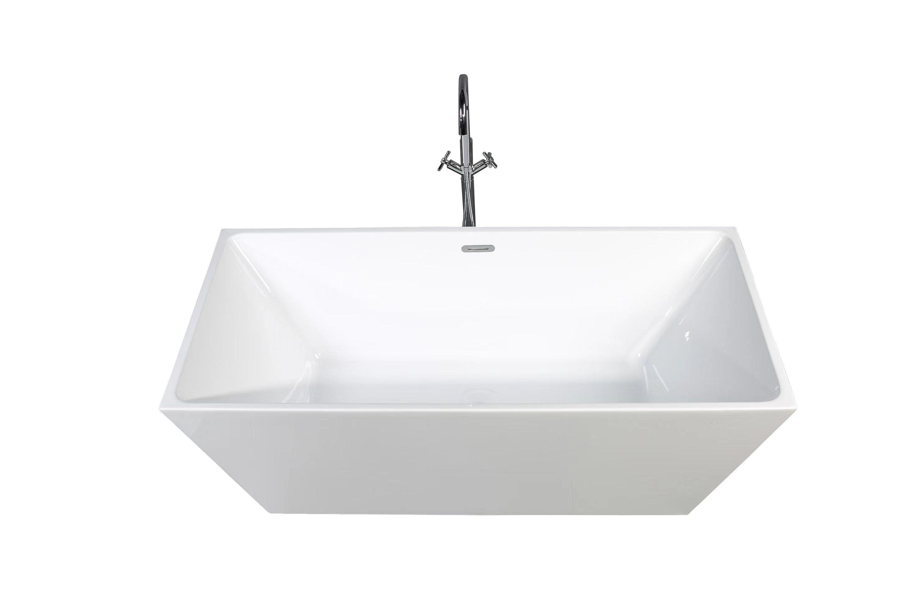 Duko-Acrylic freestanding bathtub- HAMONY 59”